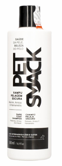 SHAMPOO PETSMACK PELAJE OSCURO 500ML